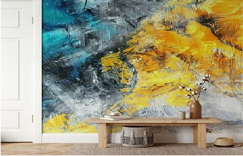 洪湖墙面油画如何保养?