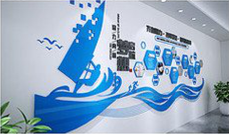 洪湖海浪主题文化墙如何设计？