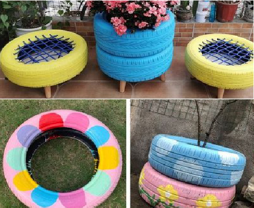 洪湖墙体彩绘-变废为宝