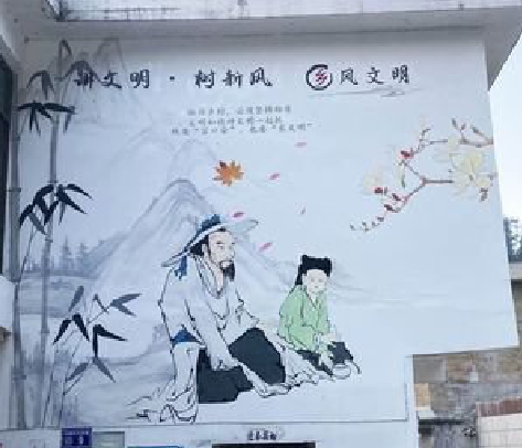 洪湖分享几个墙绘保养知识。