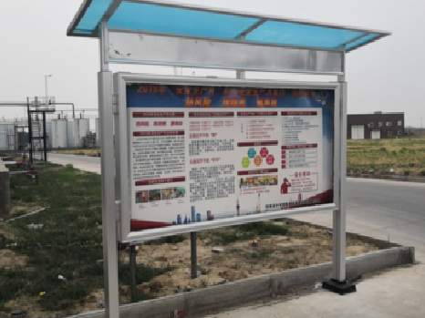 洪湖宣传栏制作要注意哪些细节?