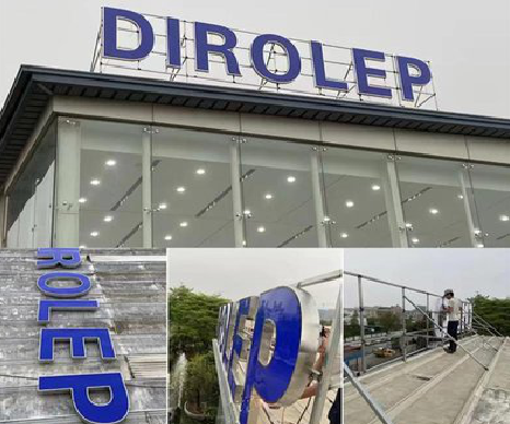 洪湖楼顶发光字安装的注意事项。